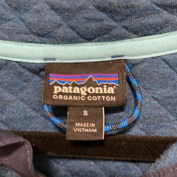 HTF Patagonia organic cotton quilted jacket - Picture 2 of 4